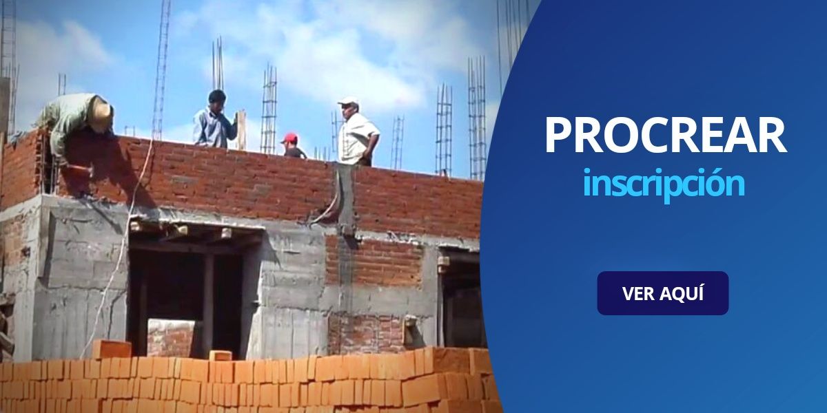 Procrear inscripción 2020 créditos construcción ampliación