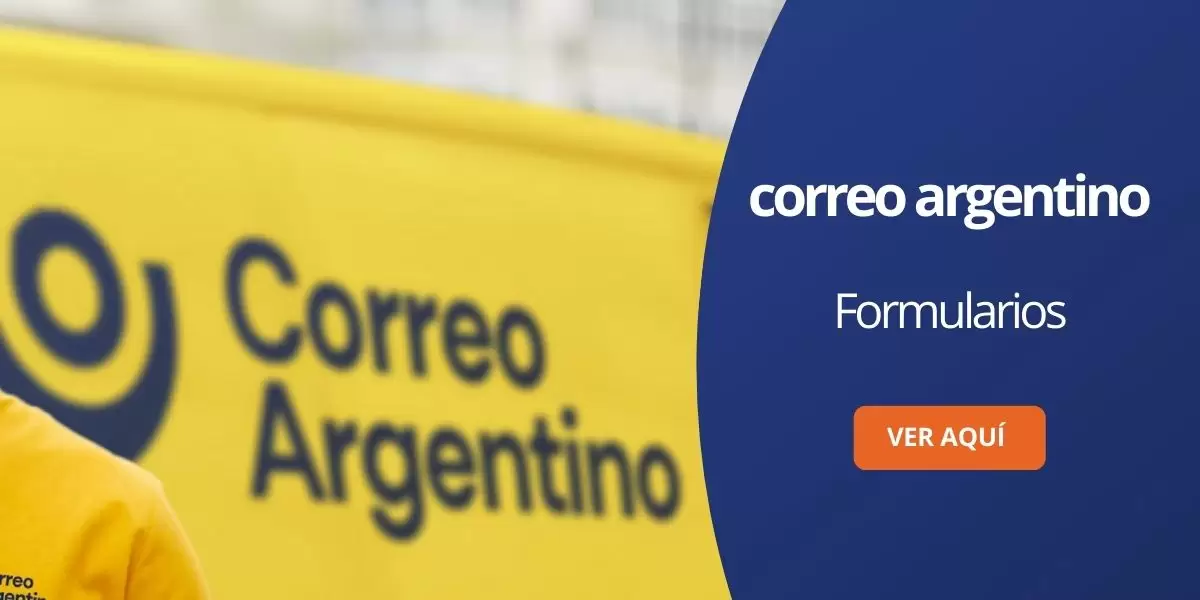 Correo Argentino formularios
