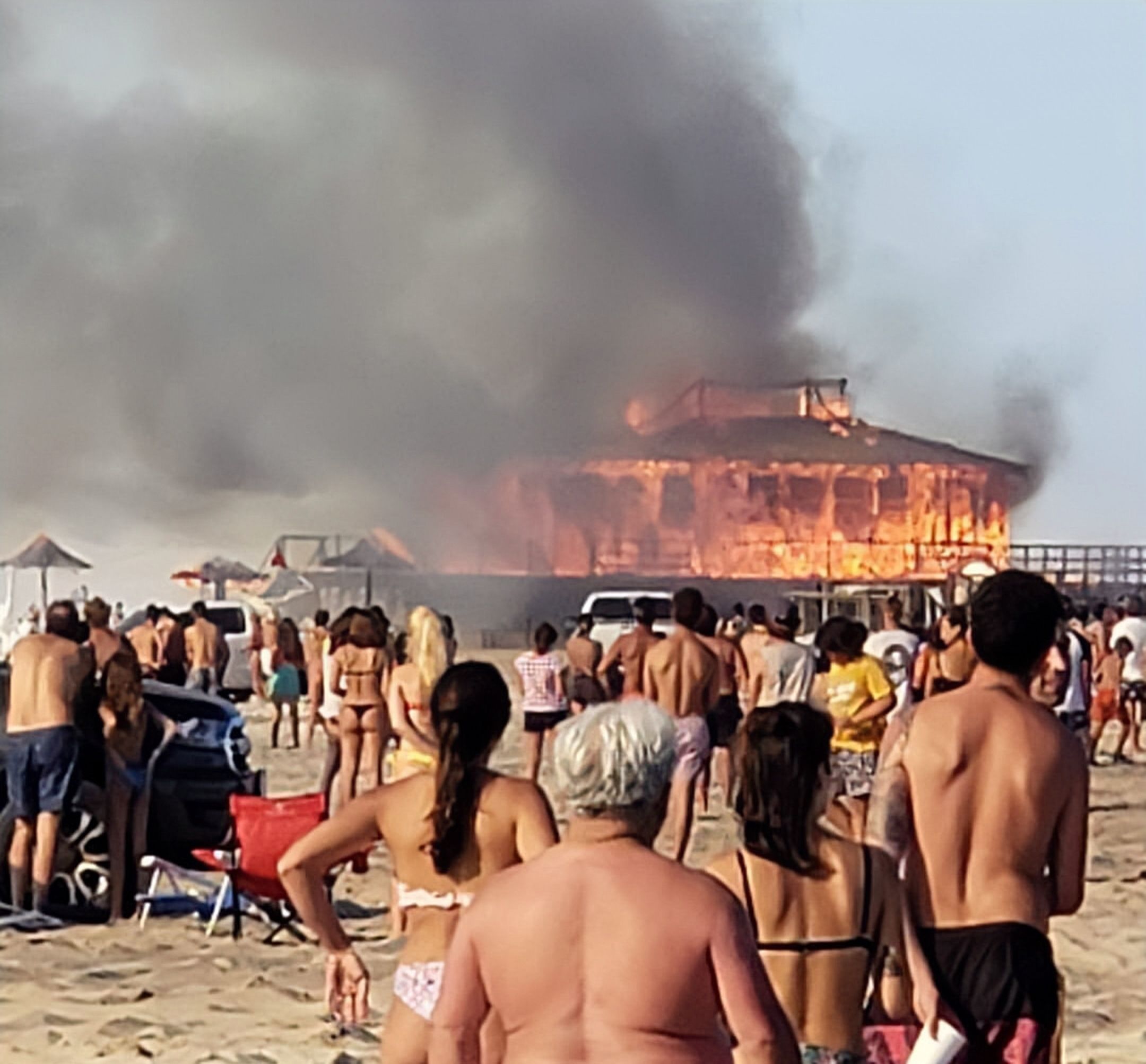 Incendio balnerio pinamar