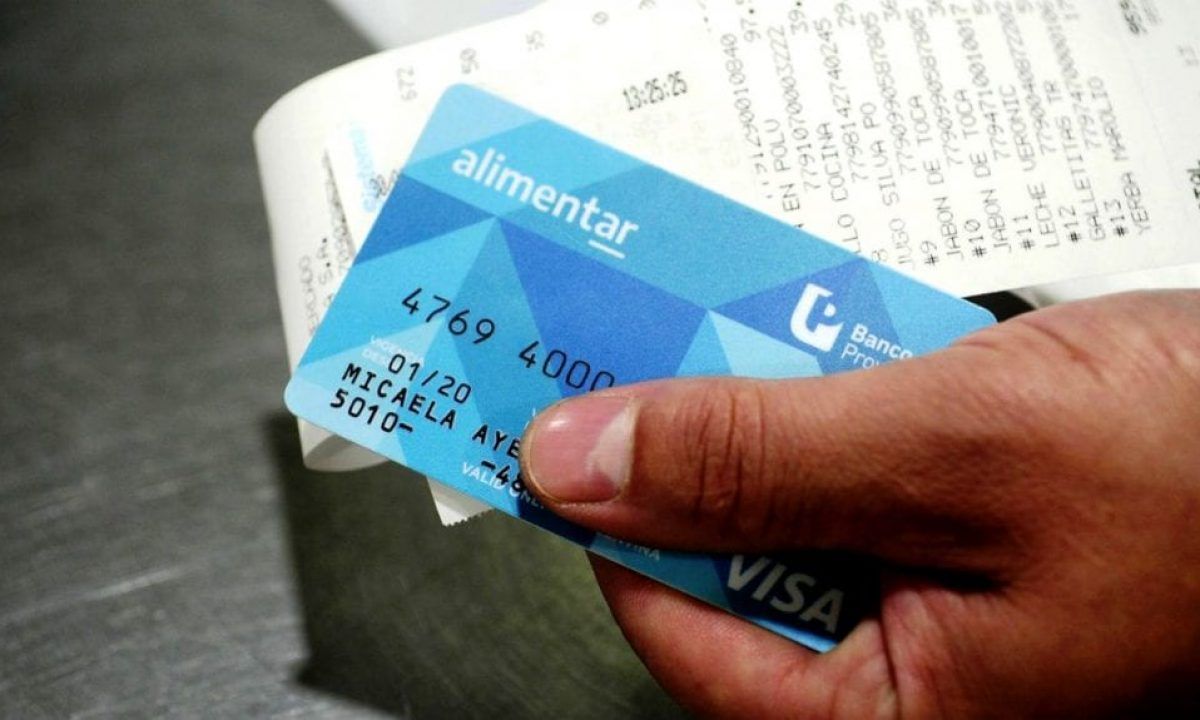 tarjeta alimentar cuando se cobra fechas de cobro