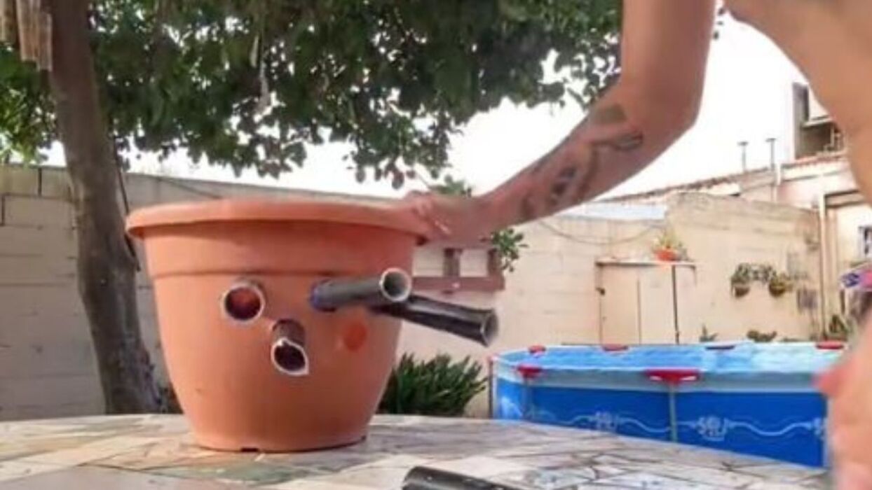 Aire acondicionado casero creado por un argentino