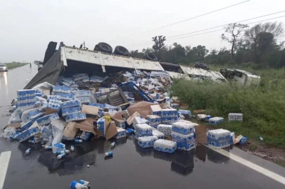 Accidente Camión de cerveza