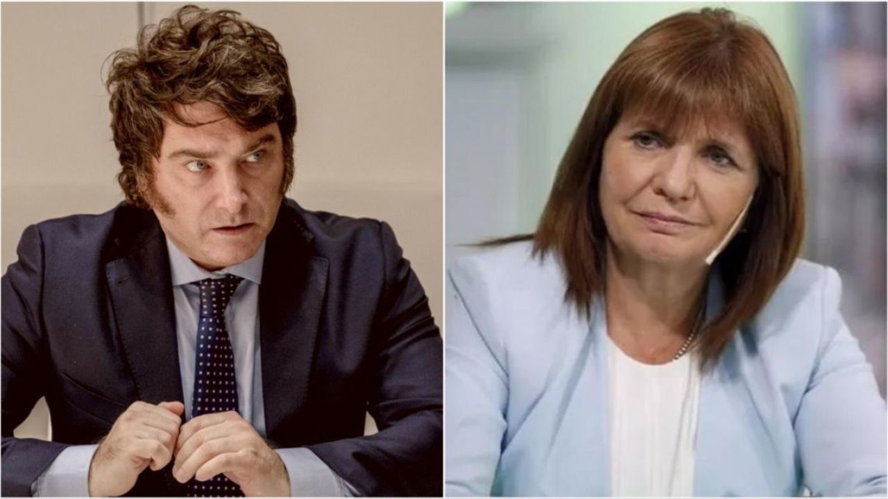 Javier Milei y Patricia Bullrich
