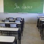 aula vacia sin clases paro docente