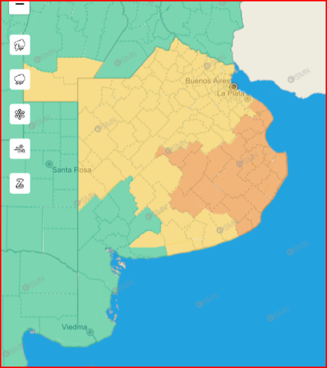 mapa alertas