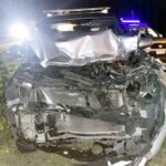 Impactante choque en la Ruta 74: un auto embistió por detrás a un camión