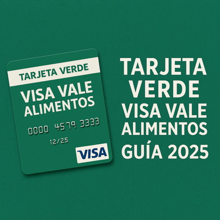 tarjeta verde visa vale alimentos