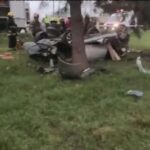 Tragedia en la Panamericana: cinco jóvenes murieron tras un brutal choque y vuelco