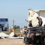 Tragedia de Ruta 3: Identificaron a los muertos por el choque entre un micro y un camión