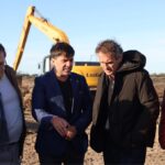 Obra histórica en Castelli: importantes avances en la obra que se desarrolla en laguna “La Rosita”