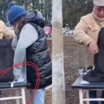 Polémico sorteo de un automóvil en una jineteada en Benito Juárez: Mirá el video