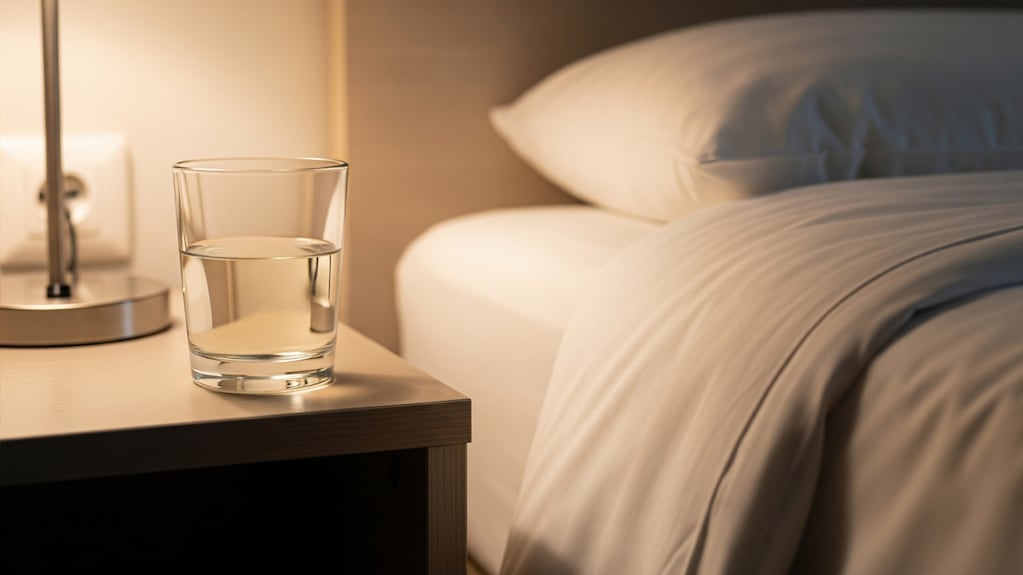 El truco del vinagre blanco: mejora tu descanso con un vaso al lado de la cama