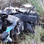 Un policía de Dolores sufrió un grave accidente con su moto en la Ruta 51 al ser embestido por un compañero