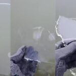 Ola polar: el frío extremo congeló la laguna de Chascomús