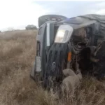 la camioneta en la que viajaba el intendente y su RVVUHXV27JDQDOZ5P4NPO4PEJY