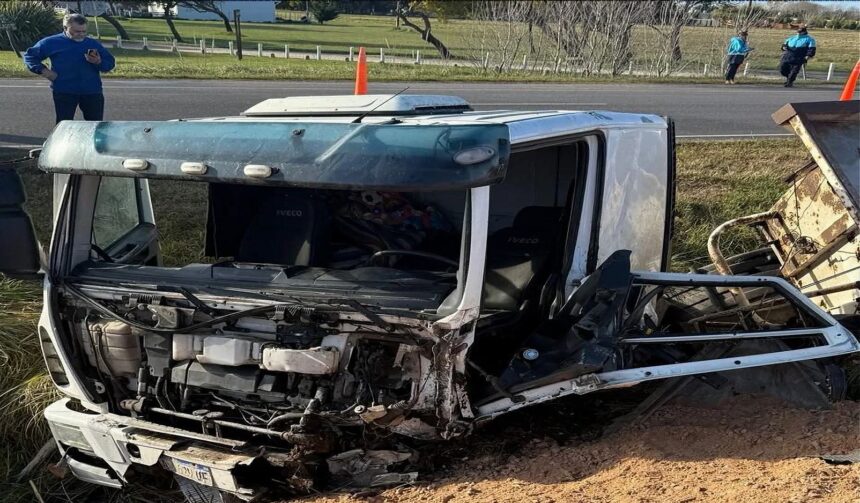 vuelco camion lezama 3