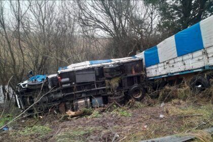 vuelco de camion 29