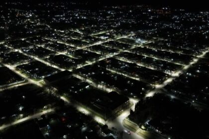 San Vicente completó la modernización del alumbrado público con tecnología LED en tres barrios