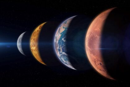 Seis planetas y la luna brillan en el cielo argentino entre el 10 y el 13 de agosto