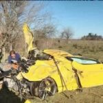 Impactante accidente en Ruta 6: un conductor destrozó una Ferrari de un millón de dólares y salió ileso