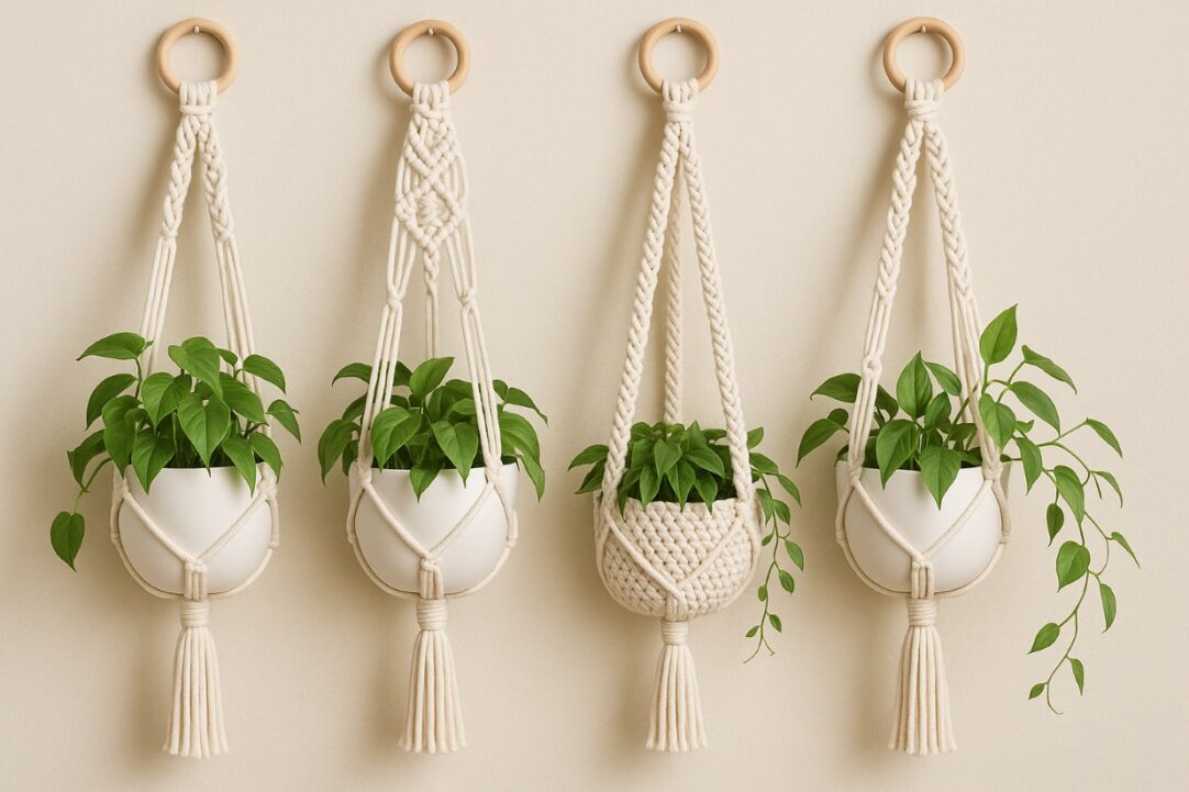 portamacetas de macrame ideas