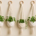 Portamacetas de macramé: la tendencia que transforma tu hogar