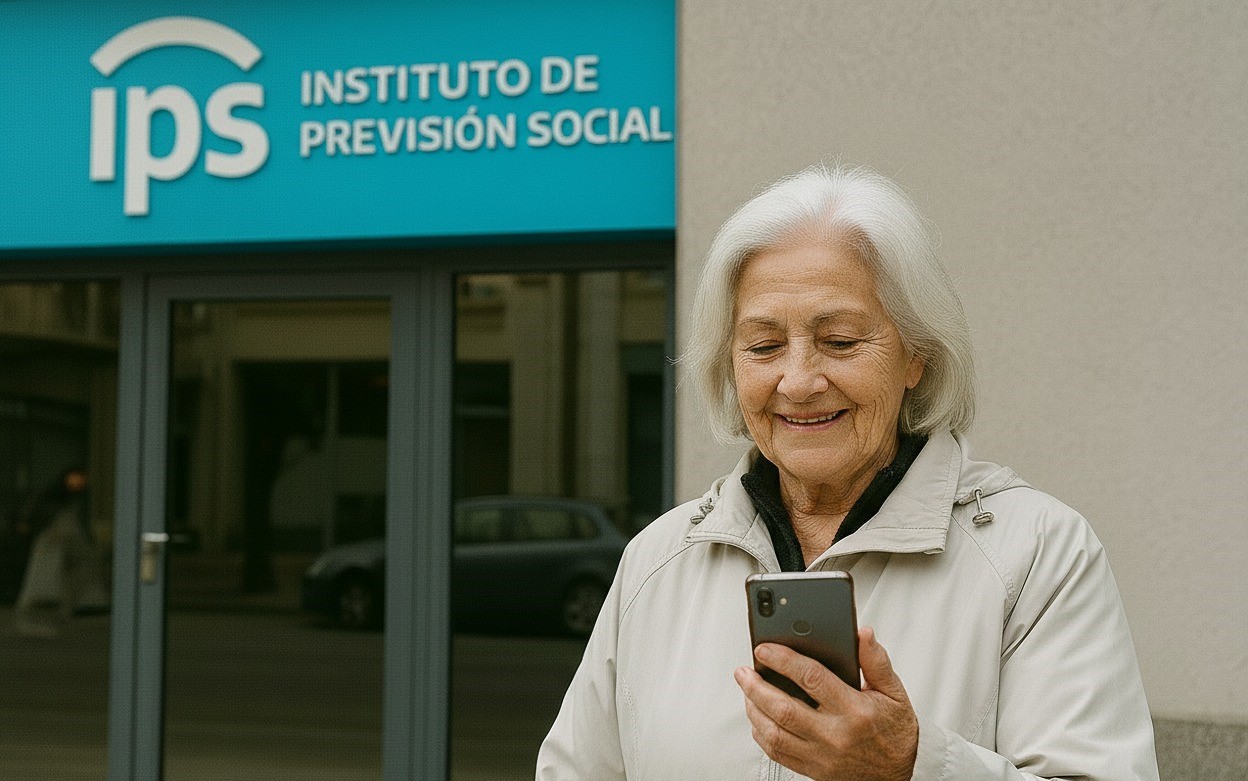 IPS consulta recibo sueldo haberes