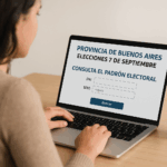 A pocos días de las elecciones en la Provincia de Buenos Aires, recomiendan consultar el padrón electoral