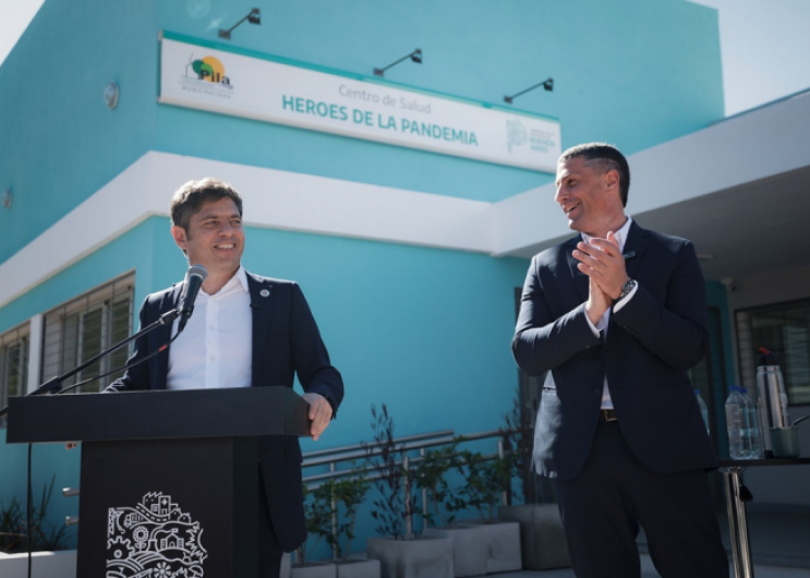 kicillof en pila