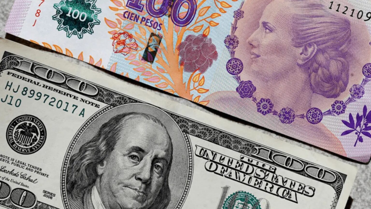 pesos dolares