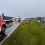 Trágico choque en la Ruta 5 dejó un muerto y un niño en estado crítico