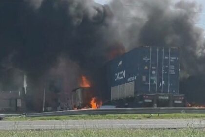 Tragedia en la Ruta 9: cinco muertos en devastador choque entre camiones en Zárate