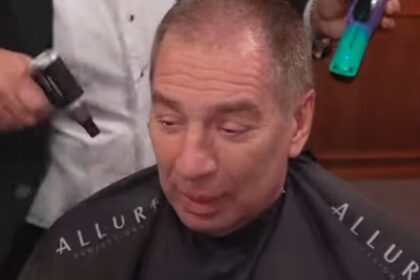 Diego Santilli se rapó en vivo tras su victoria electoral y cumplió su promesa de campaña