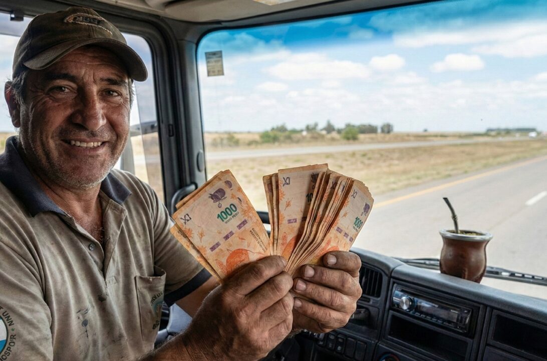 Camioneros paritarias aumento