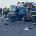 Tragedia en Ruta 3: Dos personas murieron tras un violento choque frontal en Las Flores