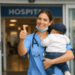 Final feliz en Ranchos: fue dado de alta el bebé salvado por los Bomberos Voluntarios