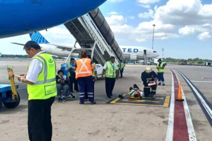 Seis heridos en Ezeiza por el desplome de un elevador para pasajeros con discapacidad