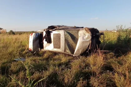 Una madre de 27 años murió al volcar una familia de La Matanza en Ruta 36 cerca de Estancia Chica