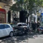 Deshidratado al volante: colectivero se desmayó y generó choque en cadena en Palermo