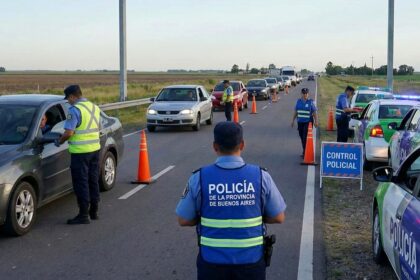 Controles rutas bonaerenses