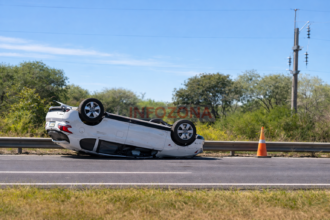 VUELCO VIERNES 13 EN RUTA 2