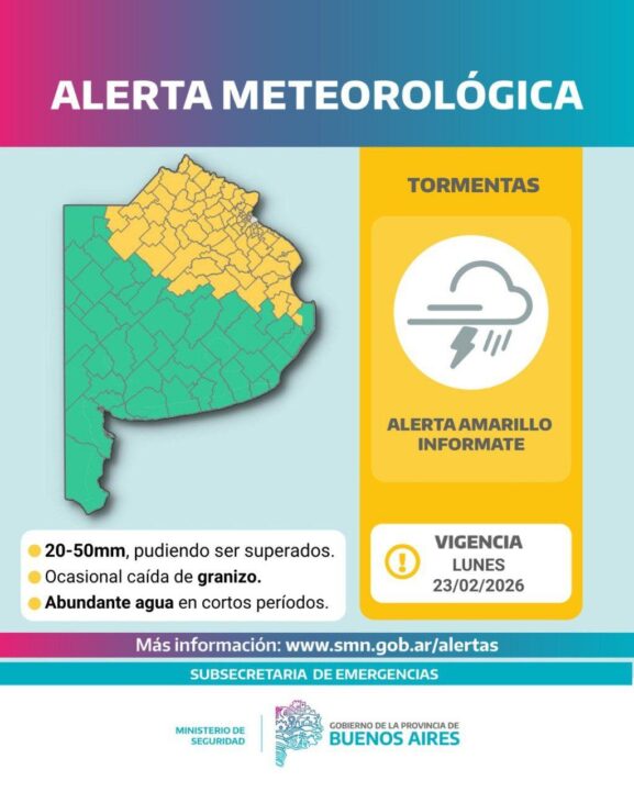 alerta lunes 23