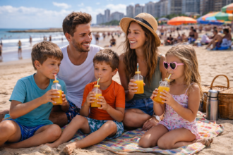 feriado carnaval en la playa