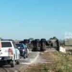 Grave accidente en Ruta 41: un camión volcó e impactó contra un auto en General Belgrano