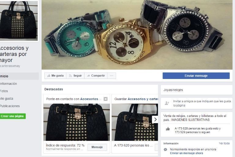 "la mafia de las carteras": denuncian una sorprendente estafa en facebook