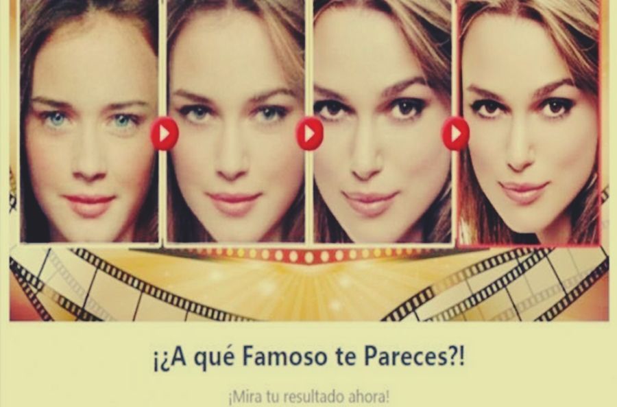 Alertan sobre el juego ¿a que famoso te pareces?