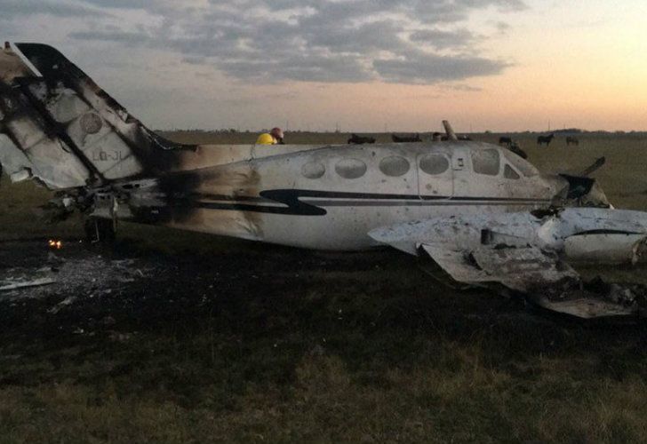 Cayó un avión en san vicente: hay tres heridos