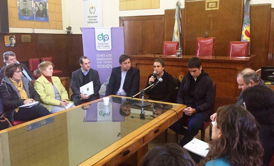 Lorenzino participó de la jornada de promoción de los derechos del animal en mar del plata