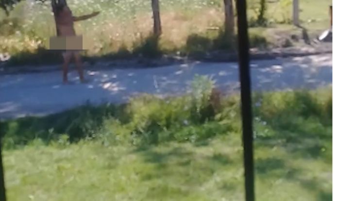 Dolores: aprehenden a hombre que paseaba completamente desnudo