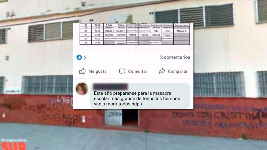 Florencio varela: lo echaron de la escuela por mala conducta y amenazó con una masacre: "van a morir todos